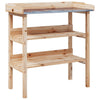 Tavolo Piante Legno Massello Abete con Piano in Zinco 78×38×82,5 cm - Image 30 of 57