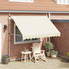 Tenda da Sole Retrattile Manuale 300 cm Crema con Telaio in Acciaio - Image 1 of 250
