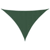 Parasole a Vela Triangolare Oxford 4×5×6,4 m Verde Scuro - Image 56 of 76