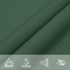 Parasole a Vela Triangolare Oxford 4×5×6,4 m Verde Scuro - Image 68 of 76