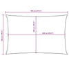 Parasole a Vela Rettangolare 5×7 m in Tessuto Oxford Rivestito PU Verde Scuro - Image 37 of 40