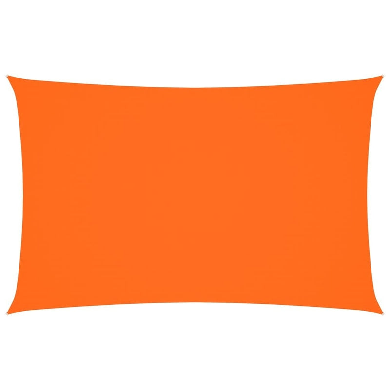 Parasole a Vela in Tessuto Oxford 4×7 m Arancione - Image 15 of 40
