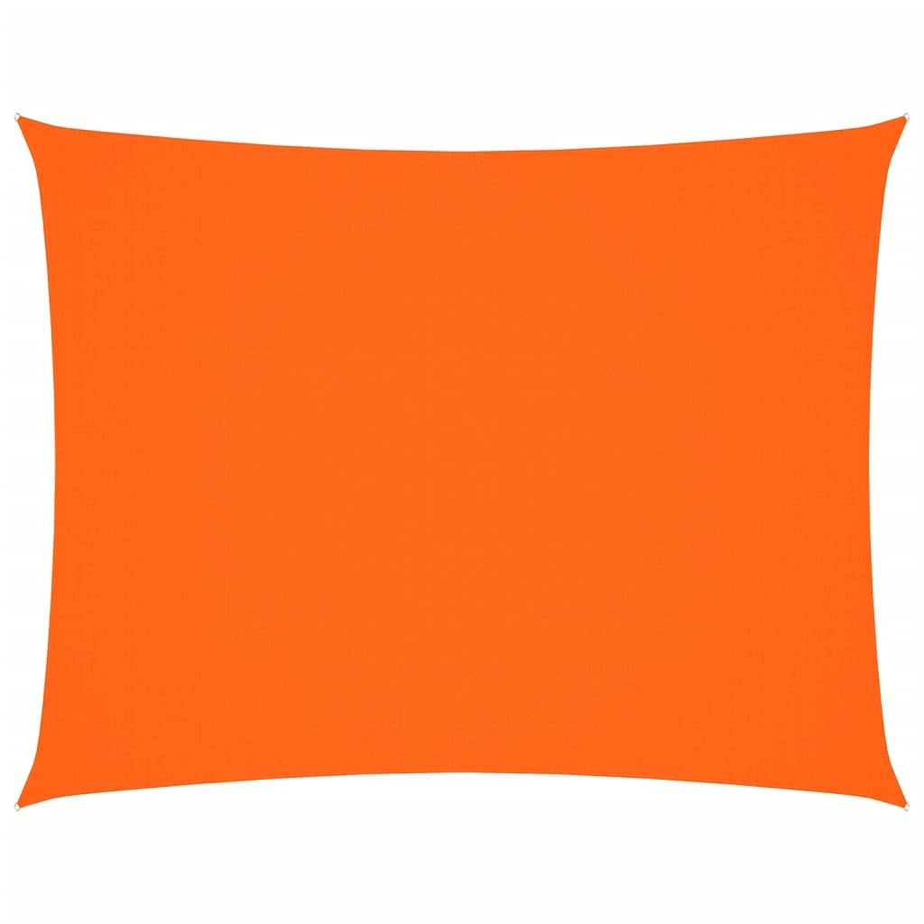 Parasole a Vela in Tessuto Oxford 6×7 m Arancione - Image 9 of 40
