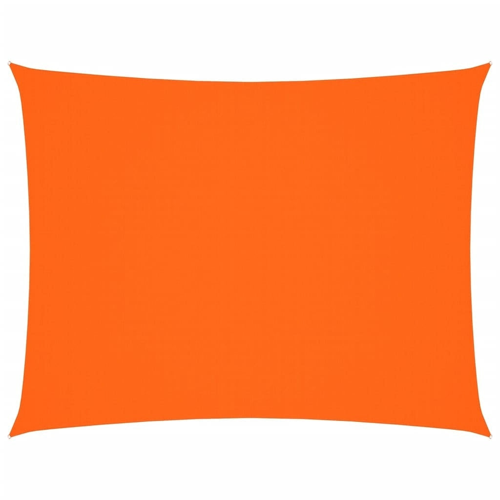 Parasole a Vela in Tessuto Oxford 6×7 m Arancione - Image 14 of 40