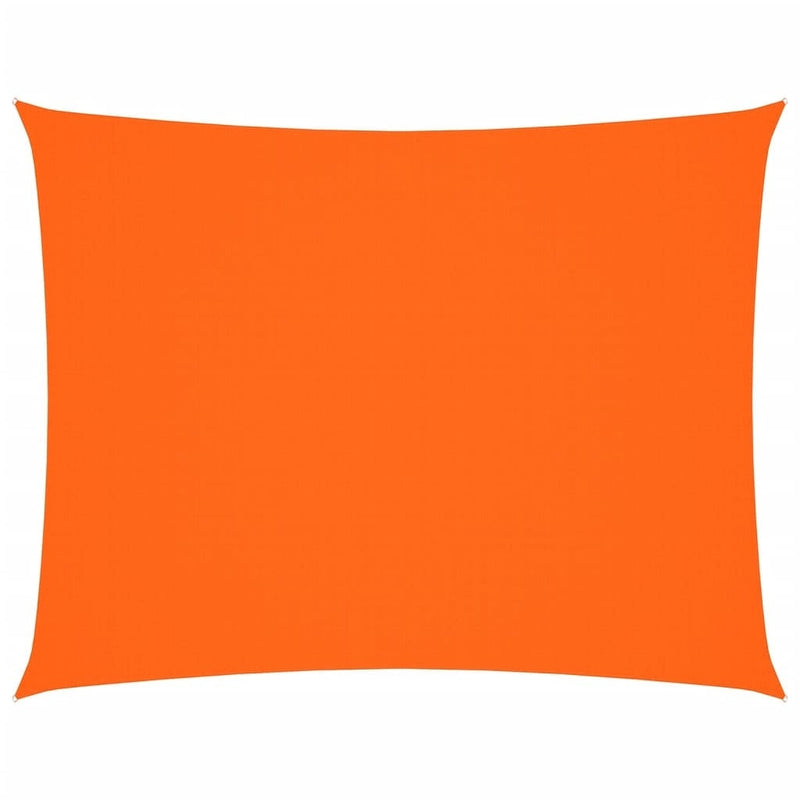 Parasole a Vela in Tessuto Oxford 6×7 m Arancione - Image 14 of 40