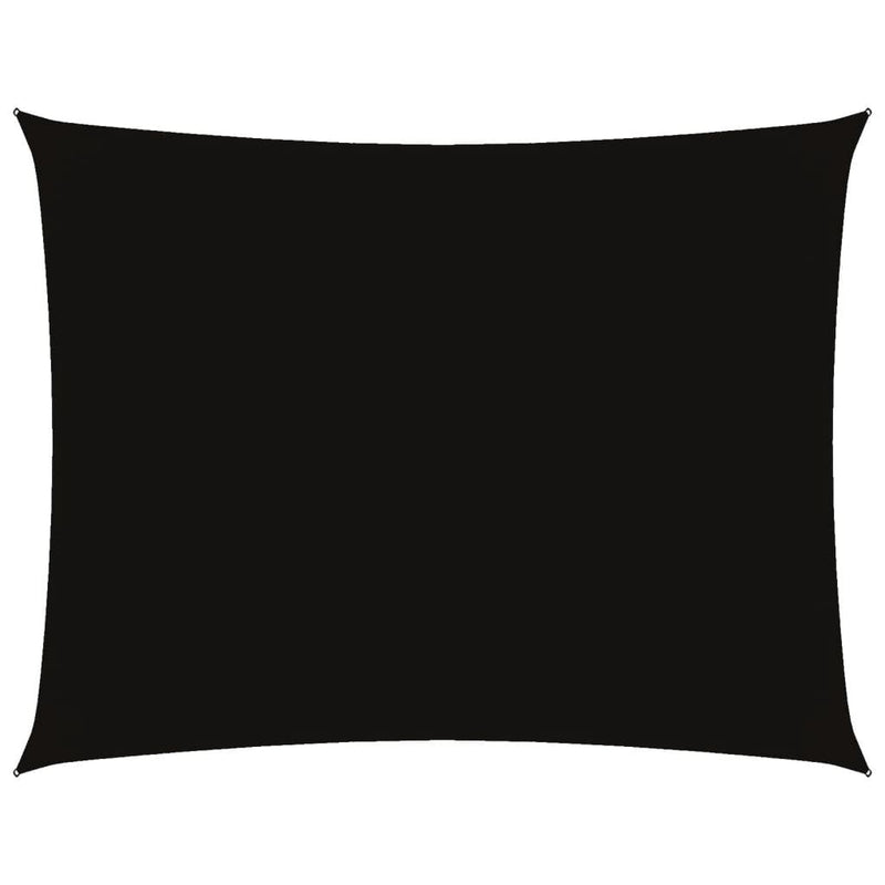 Vela Ombreggiante in Tessuto Oxford Rettangolare 4×5 m Nero - Image 11 of 40