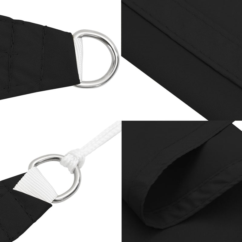 Parasole a Vela Oxford Rettangolare 3×4,5 m Nero - Image 29 of 40