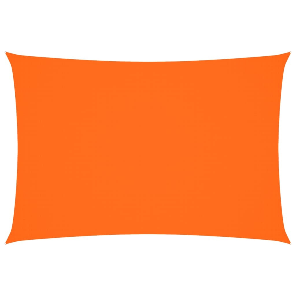Parasole a Vela Rettangolare Tessuto Oxford 5×3 m Arancione - Image 8 of 40