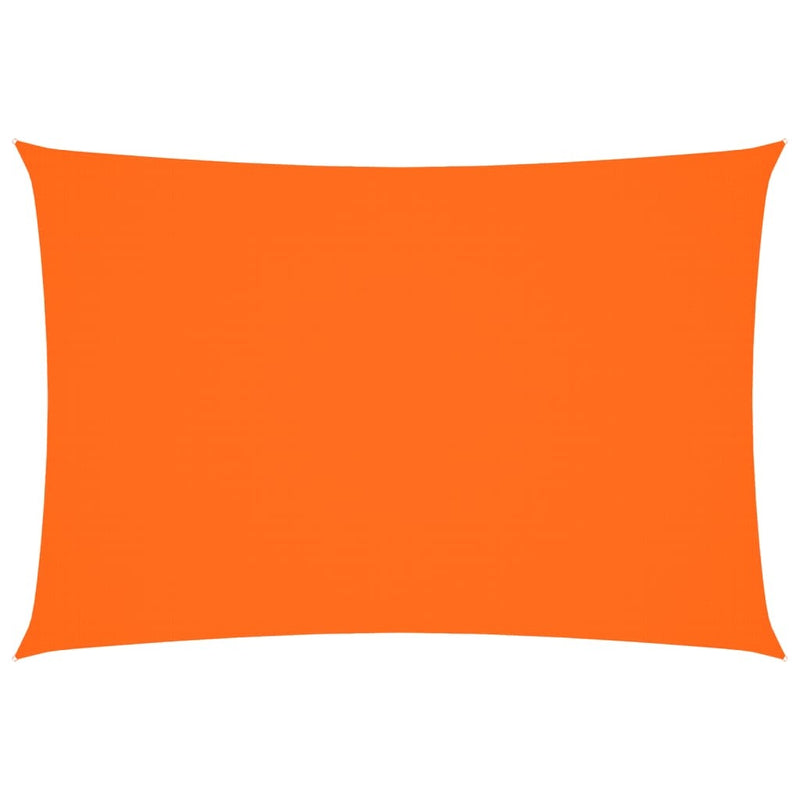 Parasole a Vela Rettangolare Tessuto Oxford 5×3 m Arancione - Image 8 of 40