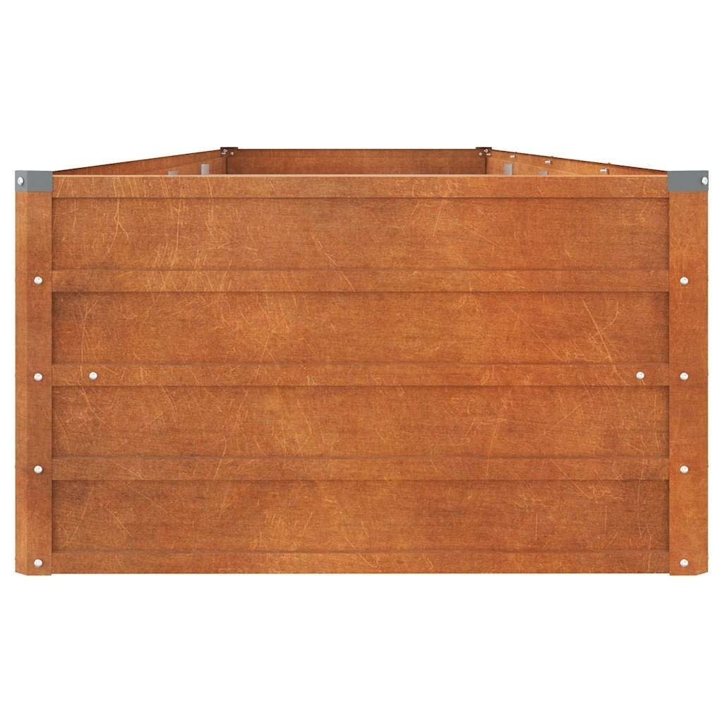 vidaXL Jardinera Elevada de Jardín Acero Corten 320x80x45 cm Óxido - Image 10 of 37