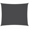 Parasole a Vela Rettangolare in Tessuto Oxford Rivestito PU 3×4 m Antracite - Image 6 of 40
