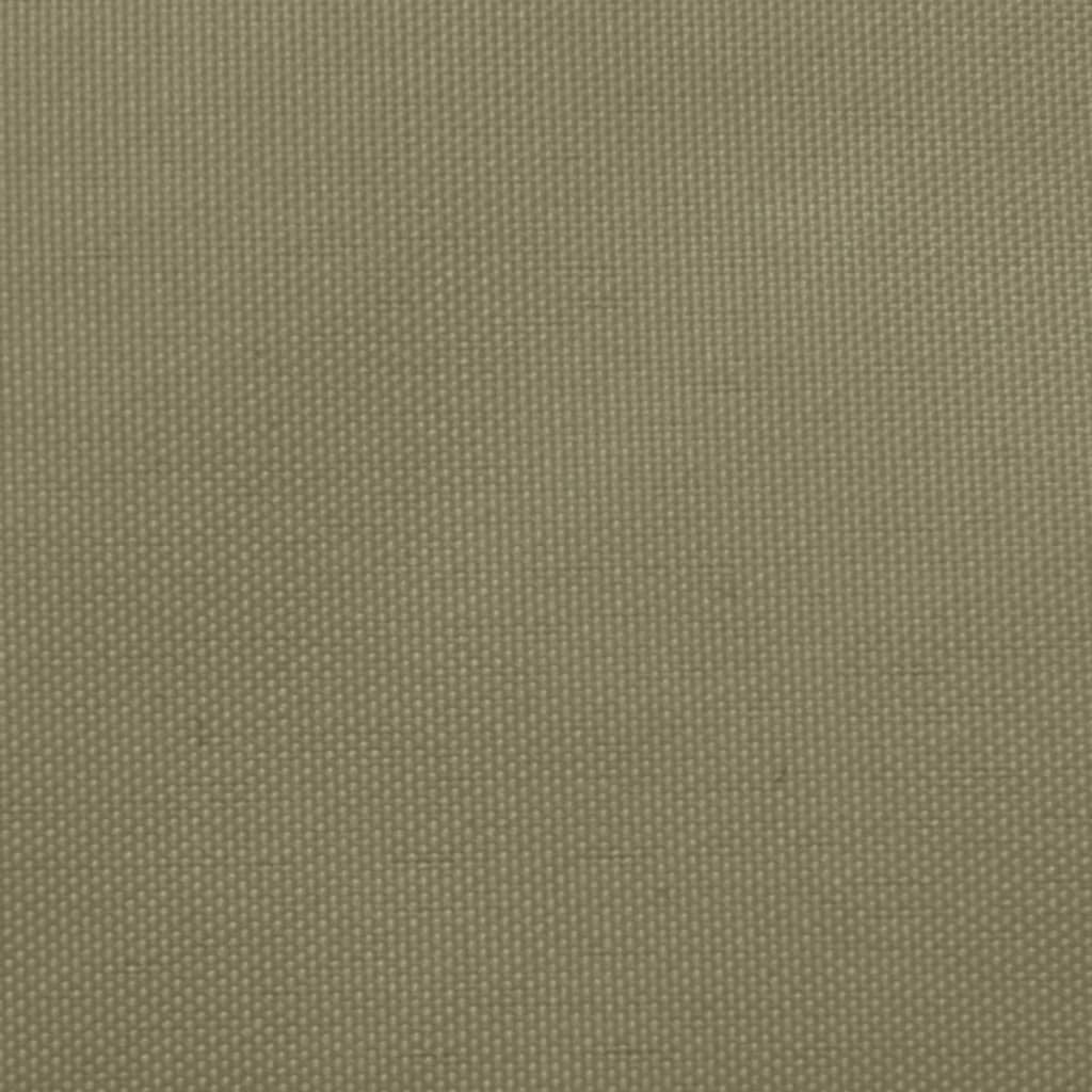 Parasole a Vela in Tela Oxford a Trapezio 2/4×3 m Beige - Image 17 of 20