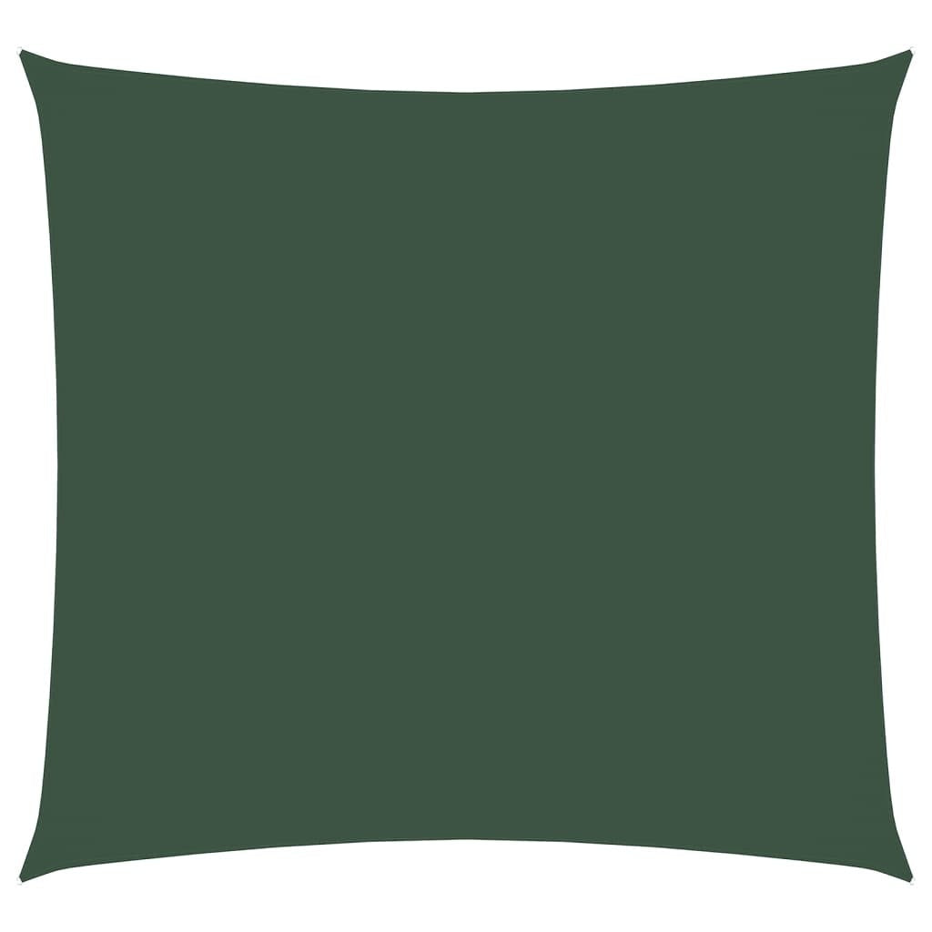 Parasole a Vela Quadrato in Tessuto Oxford 4,5×4,5 m Verde Scuro - Image 10 of 41