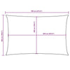 Parasole a Vela Tessuto Oxford Rettangolare 5×7m Tortora - Image 20 of 24