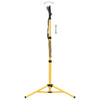 Faretto a LED con Treppiede 2×50 W, 7000 lm, Altezza Regolabile (79-172,5) cm, Nero/Giallo - Image 18 of 34