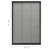 Zanzariera Plissettata Finestre Alluminio Antracite 120×120 cm - Image 29 of 41
