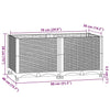 Fioriera Rialzata 80×40×38 cm in Polipropilene - Image 49 of 60