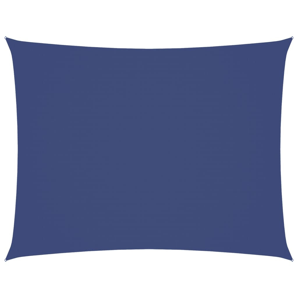 Parasole a Vela Rettangolare in Tessuto Oxford Rivestito in PU 4×5 m Blu - Image 4 of 23