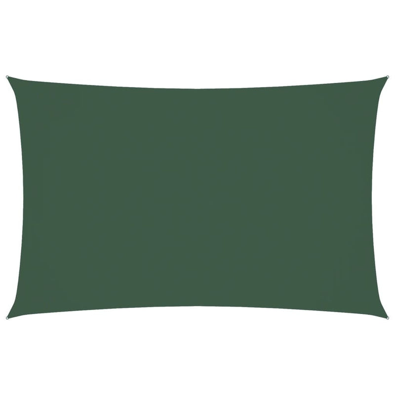 Tenda Parasole a Vela in Tessuto Oxford 4×7 m Verde Scuro - Image 44 of 59