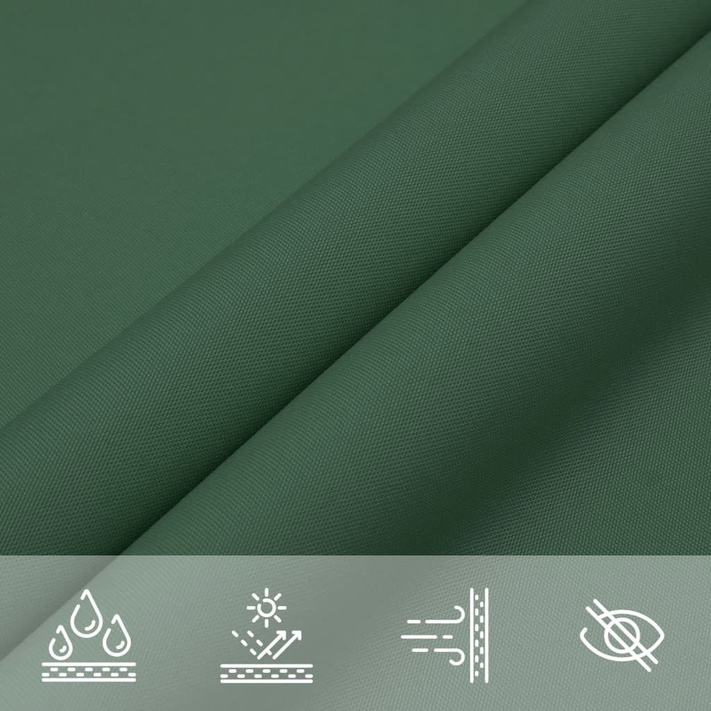 Tenda Parasole a Vela in Tessuto Oxford 4×7 m Verde Scuro - Image 46 of 59