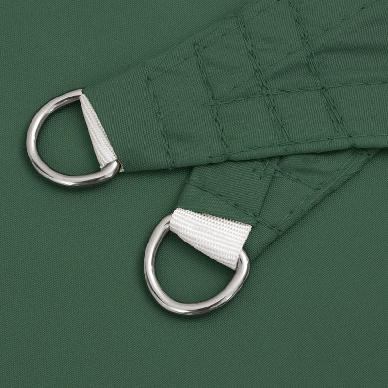 Parasole a Vela in Tessuto Oxford Triangolare 3,6×3,6×3,6 m Verde Scuro - Image 27 of 40