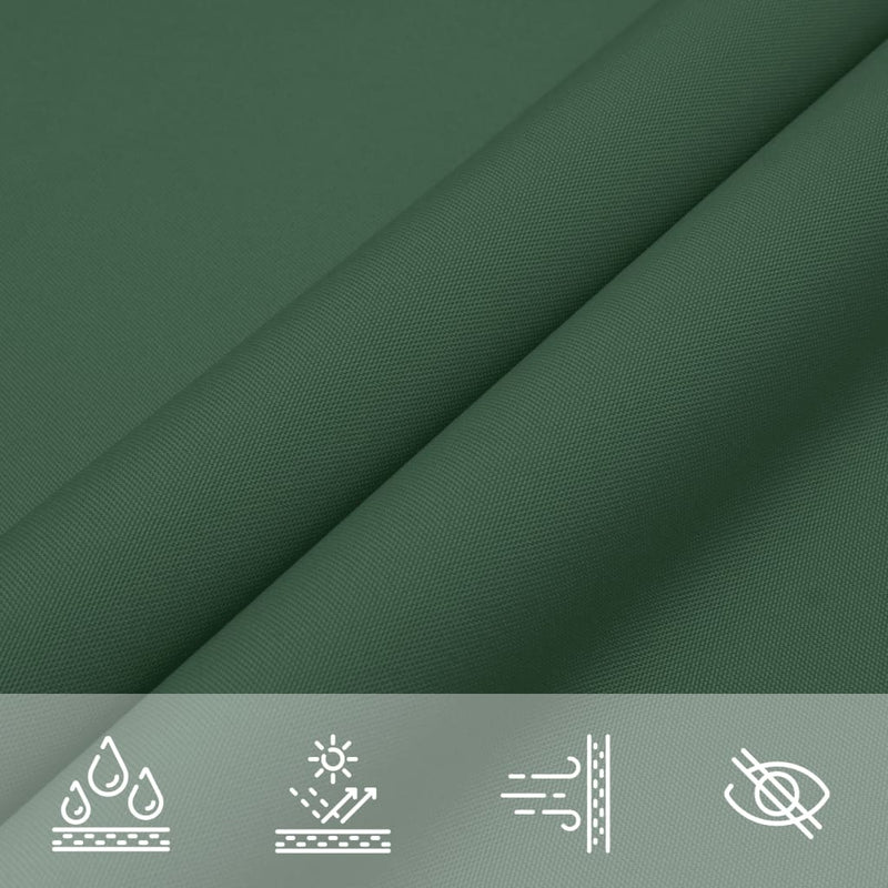 Parasole a Vela in Tessuto Oxford Triangolare 3,6×3,6×3,6 m Verde Scuro - Image 33 of 40