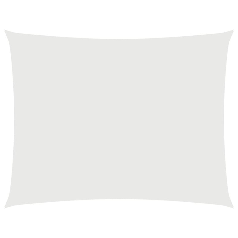 Parasole a Vela Tessuto Oxford Rettangolare 3×6 m Bianco - Image 10 of 35