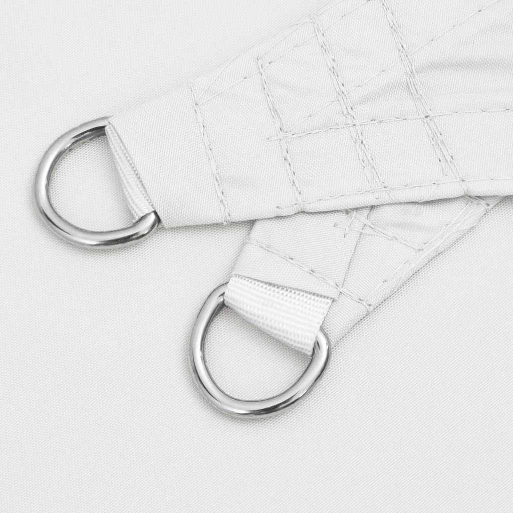 Parasole a Vela Oxford Triangolare 3×3×4,24 m Bianco - Image 22 of 37