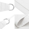 Parasole a Vela Triangolare 4×4×4 m in Tessuto PU Oxford, Bianco - Image 23 of 28