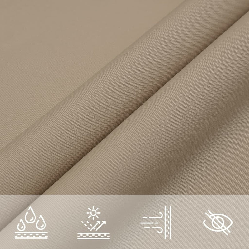 Parasole a Vela in Tessuto Oxford 3,5×4,5 m Talpa - Image 31 of 36