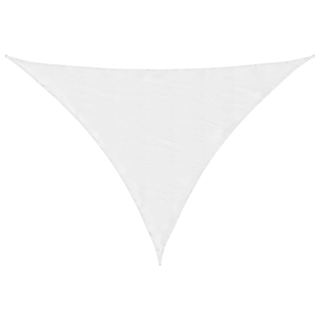Parasole a Vela Oxford Triangolare 5×6×6 m Bianco - Image 22 of 76