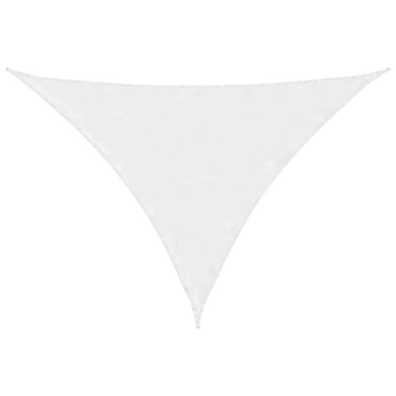 Parasole a Vela Oxford Triangolare 5×6×6 m Bianco - Image 22 of 76