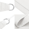 Parasole a Vela Oxford Triangolare 5×6×6 m Bianco - Image 42 of 76