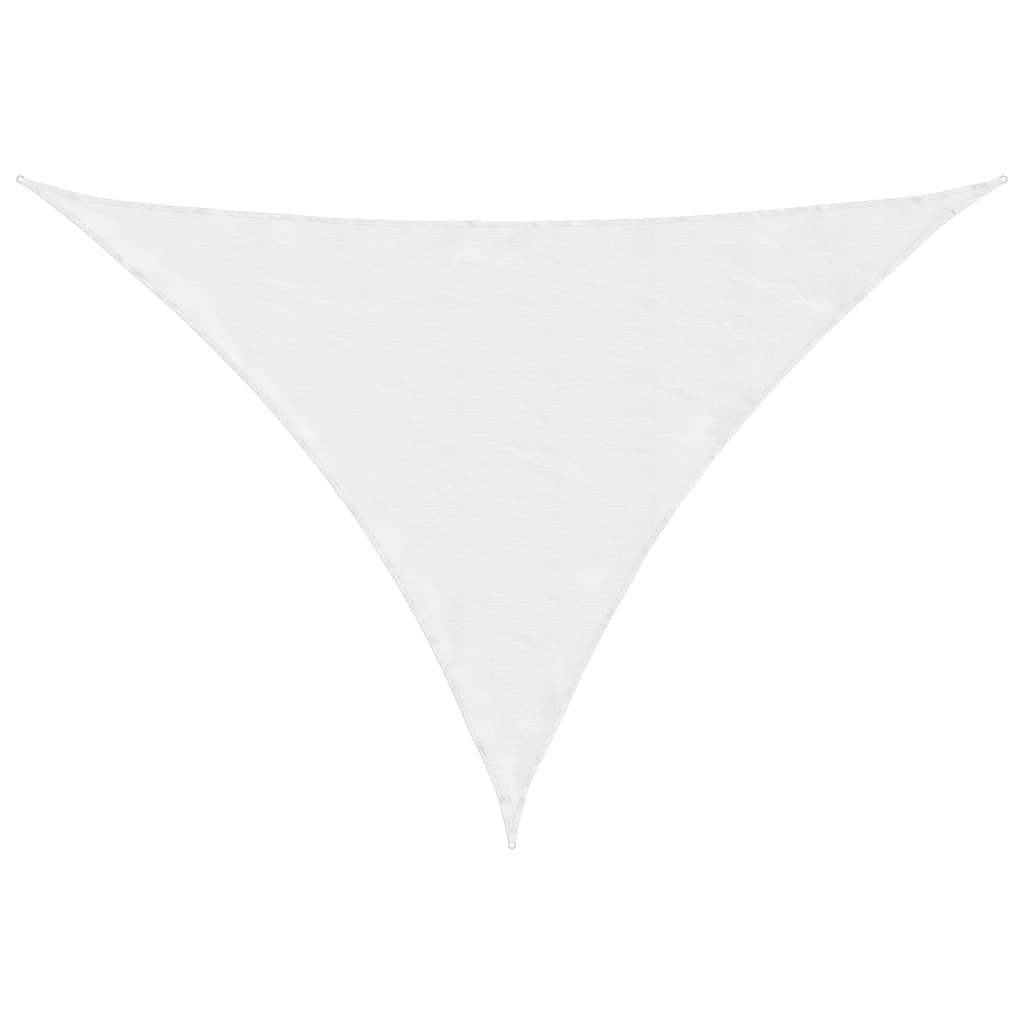 Parasole a Vela Oxford Triangolare 5×6×6 m Bianco - Image 46 of 76