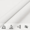 Parasole a Vela Oxford Triangolare 5×6×6 m Bianco - Image 56 of 76