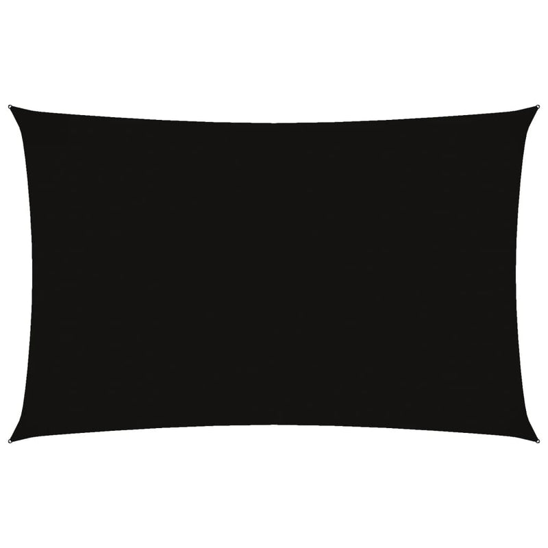 Parasole a Vela in Tessuto Oxford 2,5×5 m Nero - Image 10 of 40