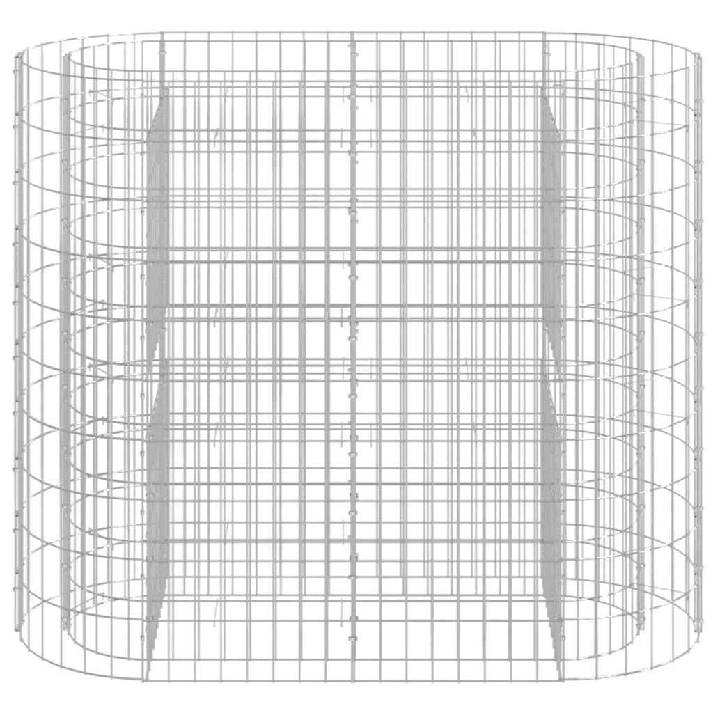 Gabbione con Letto Rialzato in Acciaio Zincato 120×50×100 cm - Image 13 of 28