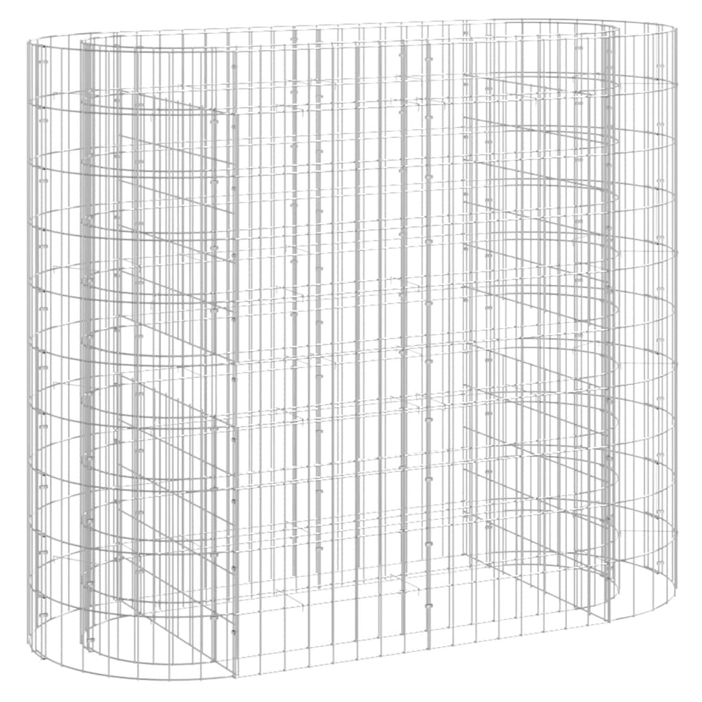 Gabbione con Letto Rialzato in Acciaio Zincato 120×50×100 cm - Image 16 of 28
