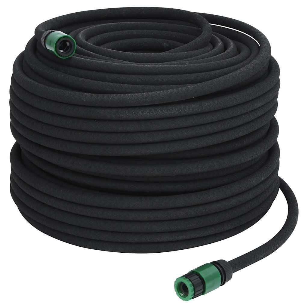 Tubo di Irrigazione da Giardino in Gomma 100 m Nero - Image 13 of 24