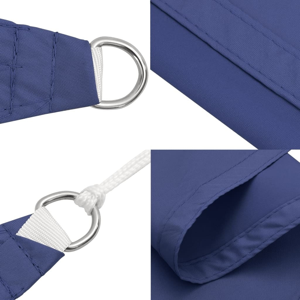 Parasole a Vela in Tela Oxford 6×6 m Blu - Image 26 of 40