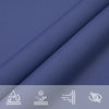 Parasole a Vela in Tela Oxford 6×6 m Blu - Image 33 of 40