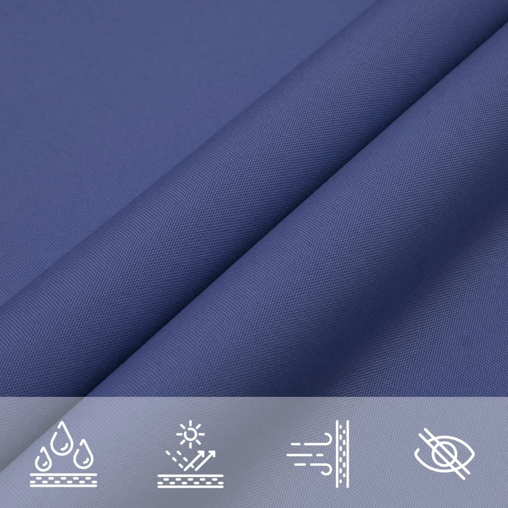 Parasole a Vela in Tela Oxford 6×6 m Blu - Image 33 of 40