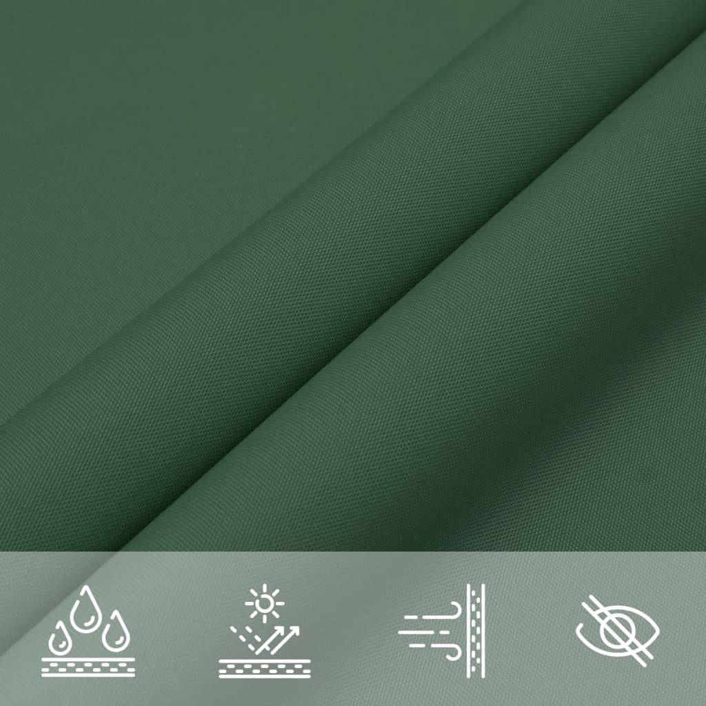 Parasole a Vela Oxford 3,5×5 m Rettangolare Verde Scuro - Image 23 of 40