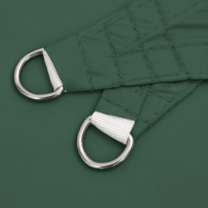 Parasole a Vela Oxford 3,5×5 m Rettangolare Verde Scuro - Image 29 of 40