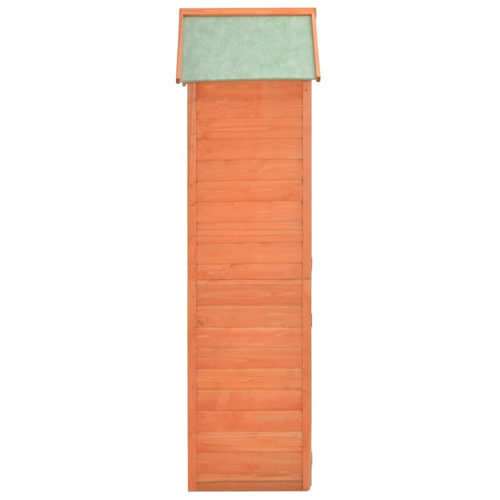 Capanno per Attrezzi in Legno 71×60×213 cm Marrone - Image 7 of 28