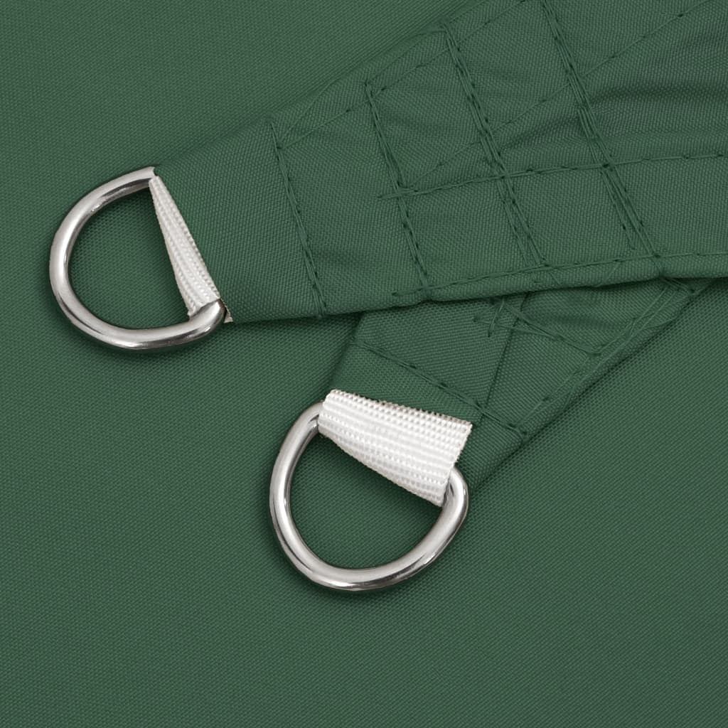 Parasole a Vela Oxford Triangolare 4×5×5 m Verde Scuro - Image 20 of 29