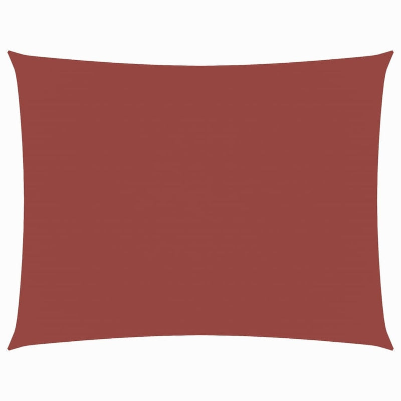 Parasole a Vela Oxford Rettangolare 2,5×4 m Terracotta - Image 12 of 36