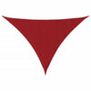 Parasole a Vela Triangolare in Tessuto Oxford Rivestito in PU 3×4×4 m Rosso - Image 10 of 40