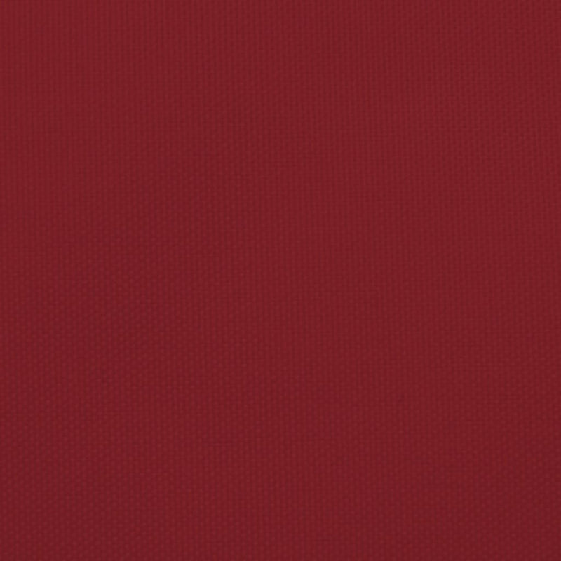 Parasole a Vela in Tessuto Oxford 2,5×5 m Rosso - Image 36 of 40