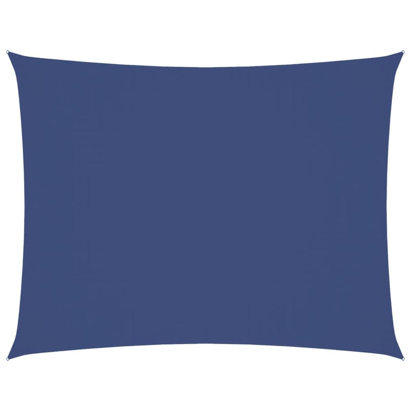 Parasole a Vela in Tessuto Oxford 3×6 m Blu - Image 8 of 37